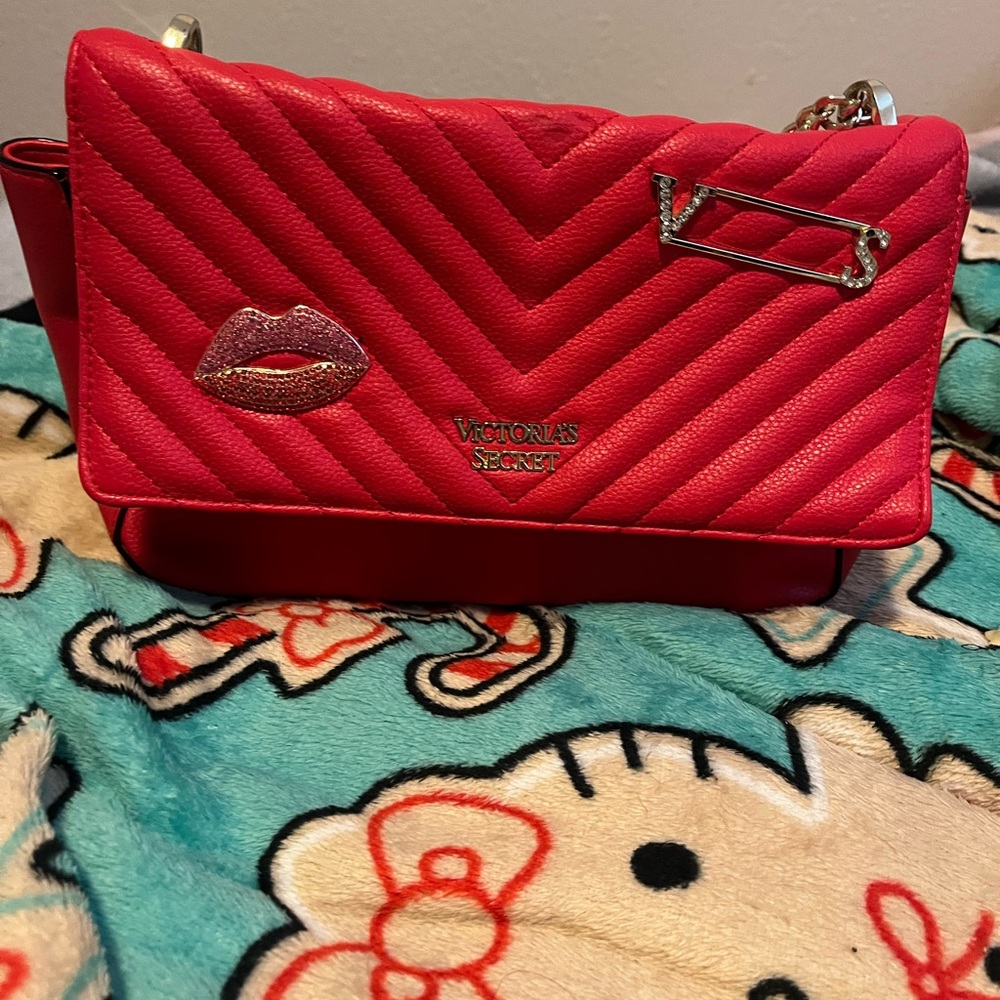 Victoria's Secret Red Quilted Women's Bag